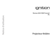 thomann ignition Romeo 650/1000 Fresnel/PC Notice D'utilisation