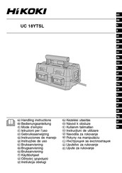 HIKOKI UC 18YTSL Mode D'emploi