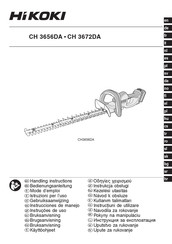 HIKOKI CH 3672DA Mode D'emploi