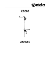 Bartscher KB565 Manuel D'utilisation