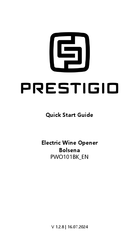 Prestigio PWO101BK Guide De Démarrage Rapide