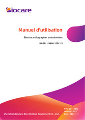 Biocare iH-12PLUS Manuel D'utilisation