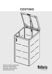 telluria CESTINO Instructions De Montage