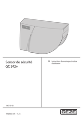 GEZE GC 342+ Instructions De Montage Et Notice D'utilisation