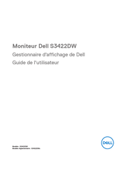 Dell S3422DW Guide De L'utilisateur