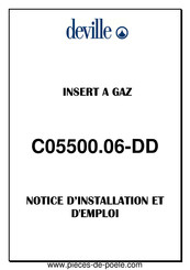 deville C05500.06-DD Notice D'installation Et D'emploi