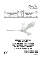 CasaFan ECO AVIADOR 132 Instructions De Montage Et De Service