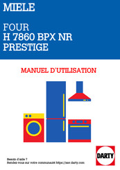 Miele H 7860 BPX Mode D'emploi Et Instructions De Montage