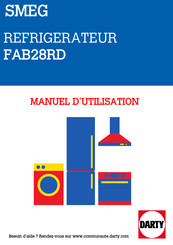 Smeg FAB28RD Manuel D'utilisation