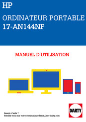 HP Omen 17-AN144NF Manuel De L'utilisateur