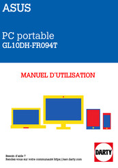 Asus GL10DH-FR094T Manuel De L'utilisateur