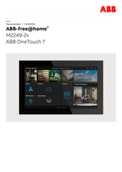 ABB free@home OneTouch 7 Manuel Produit