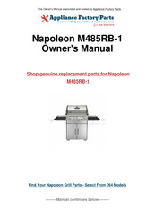 Napoleon M485RB-1 Mode D'emploi