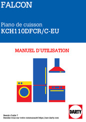 Falcon KCH110DFCR/C-EU Mode D'emploi & Instructions D'installation