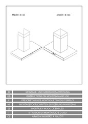 AIRFORCE B-OX TSE BL/A/90 Prescriptions De Montage Et Mode D'emploi