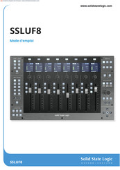 Solid State Logic SSL UF8 Mode D'emploi