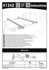 Yakima K1242 Instructions