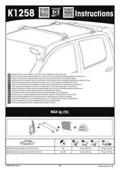 Yakima K1258 Instructions