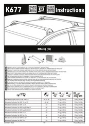 Yakima K677 Instructions