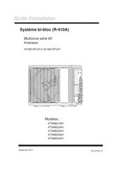 Trane 4TXM6518A1 Guide D'installation