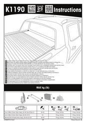 Yakima K1190 Instructions