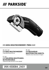 Parkside PMSA 4 A1 Traduction Des Instructions D'origine