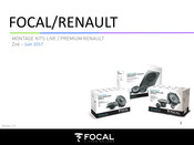 Focal IFR 165-4.1 Notice De Montage