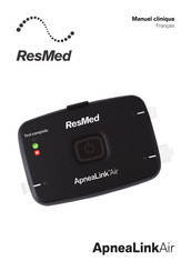 ResMed ApneaLink Air Manuel