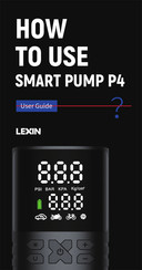 LEXIN SMART PUMP P4 Mode D'emploi