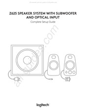 Logitech Z625 Guide Rapide