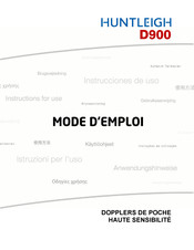 Huntleigh D900 Mode D'emploi