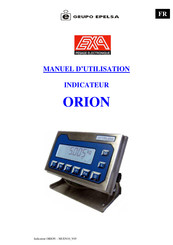 Epelsa ORION Manuel D'utilisation