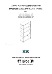 JT2D SHELF-BU-1894 Manuel De Montage Et D'utilisation