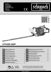 Scheppach HTH250/240P Traduction Des Instructions D'origine