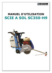 DIAM INDUSTRIES SC350-H9 Manuel D'utilisation