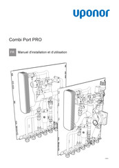 Uponor Combi Port PRO Serie Manuel D'installation Et D'utilisation