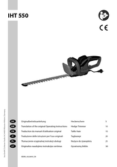 IKRA IHT 550 Manuel D'utilisation