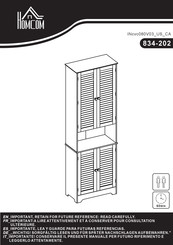 HOMCOM 834-202 Mode D'emploi