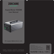 Zendure SuperCharged SuperBase 1000M Manuel D'utilisation