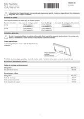 V-ZUG CTI4T74MMSLD Notice D'installation