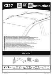 Yakima K327 Instructions