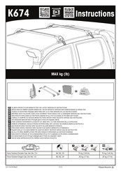 Yakima K674 Instructions