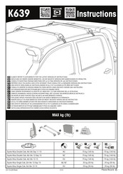 Yakima K639 Instructions