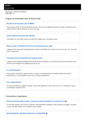 Sony ILCE-1M2 Alpha 1II Guide D'aide