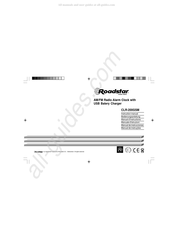 Roadstar CLR-200GSM Manuel D'instructions