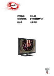 Philips 39HFL2869P/12 Manuel D'utilisation