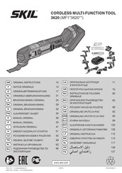 Skil 3620 Notice Originale