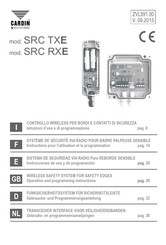 Riello Elettronica Cardin SRC RXE Instructions Pour L'utilisation Et La Programmation