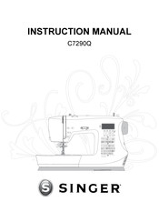 Singer C7290Q Manuel D'instructions