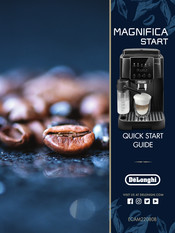 DeLonghi MAGNIFICA START ECAM22080B Guide De Démarrage Rapide